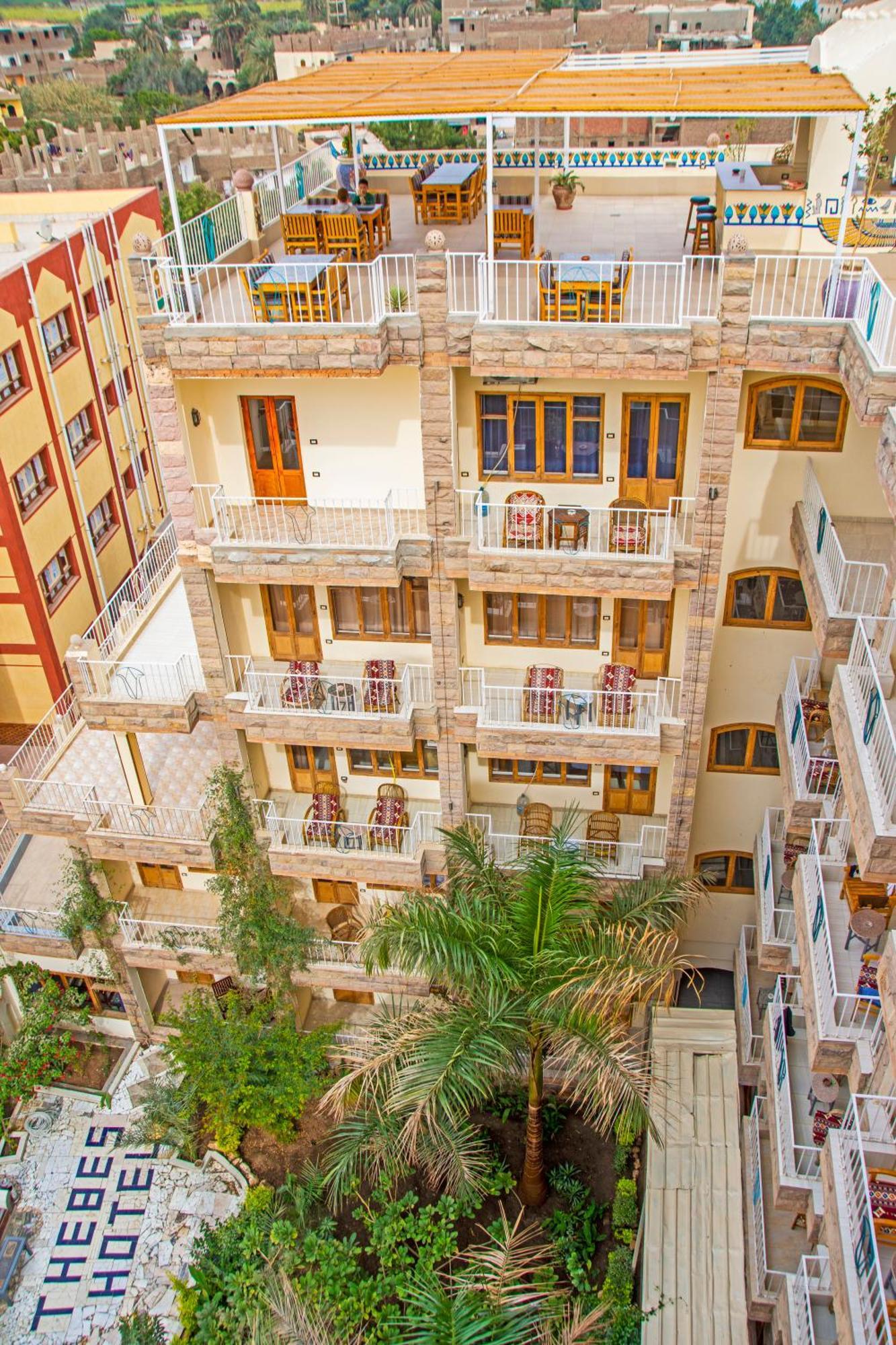 Thebes Hotel Luxor Exteriör bild